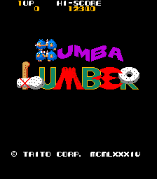 Rumba Lumber Title Screen